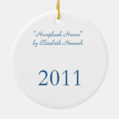 Humpbackの避難所のオーナメント セラミックオーナメント (裏面)