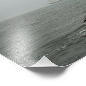 Humpback WhaleとTall Ship 2写真 フォトプリント (角)