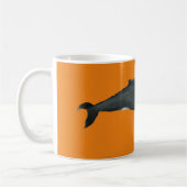 Humpback whale mug コーヒーマグカップ (左)