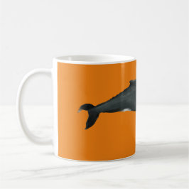 Humpback whale mug コーヒーマグカップ