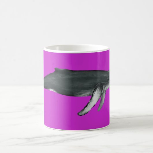 Humpback whale mug コーヒーマグカップ (中央)