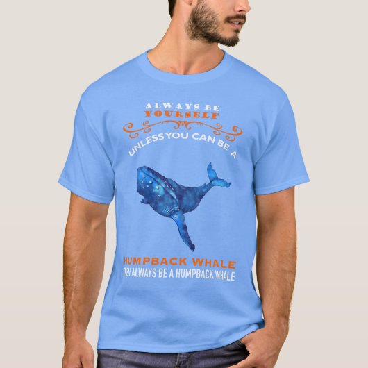 Humpback Whale T-Shirt Tシャツ (正面)