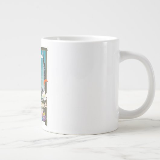 Humphreys Peak,Humphreys Peak,フラッグスタッフ,アリゾナ ジャンボコーヒーマグカップ (右)