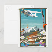 Humphreys Peak,Humphreys Peak，フラッグスタッフ，アリゾナ ポストカード (正面/裏面)