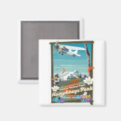 Humphreys Peak,Humphreys Peak,フラッグスタッフ,アリゾナ マグネット (正面/裏面)