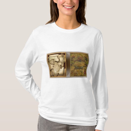 Humphriesは世界地図を切り裂きました Tシャツ (正面)