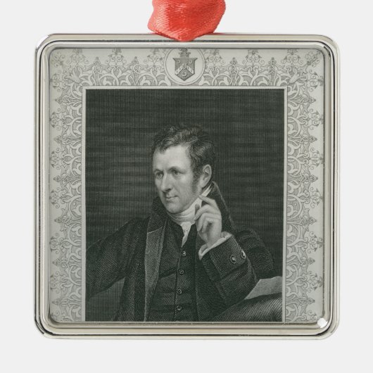 Humphry Davy メタルオーナメント (正面)