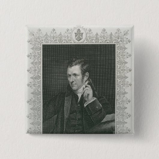 Humphry Davy 缶バッジ (正面)