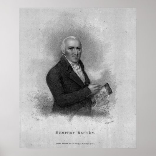 Humphry Repton ポスター (正面)