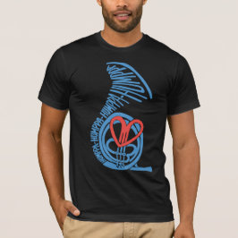 Humppa Love Blue2 AA Tシャツ