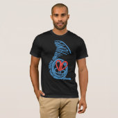 Humppa Love Blue2 AA Tシャツ (正面フル)