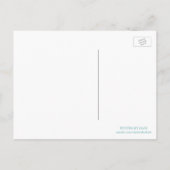 Humptyカラフル Dumpty Baby Shower Save the Date 案内ポストカード (裏面)