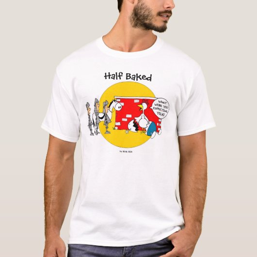 Humpty おもしろい Dumptyひび – Tシャツ (正面)