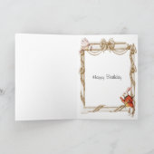 Humpty Dumptyおよびアリスのハッピーバースデー カード (内部)