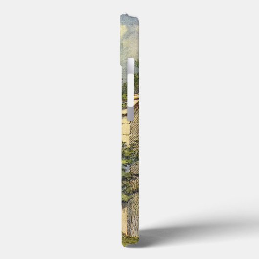 Humpty Dumptyおよび姿見を通したアリス Case-Mate iPhoneケース (裏面 / 左)