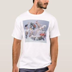 Humpty Dumptyのサーカスの曲芸師および動物 Tシャツ