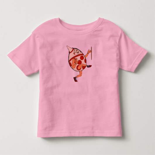 Humpty Dumptyのヴィンテージのデザインの幼児Shir トドラーTシャツ (正面)