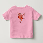 Humpty Dumptyのヴィンテージのデザインの幼児Shir トドラーTシャツ (裏面)