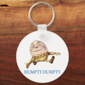 HUMPTY DUMPTYは壁に座った – 子供部屋韻 キーホルダー (正面)