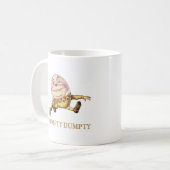 HUMPTY DUMPTYは壁に座った – 子供部屋韻 コーヒーマグカップ (正面左)
