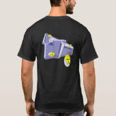 HUMPTY DUMPTYは彼押されました下りませんでした Tシャツ (裏面)