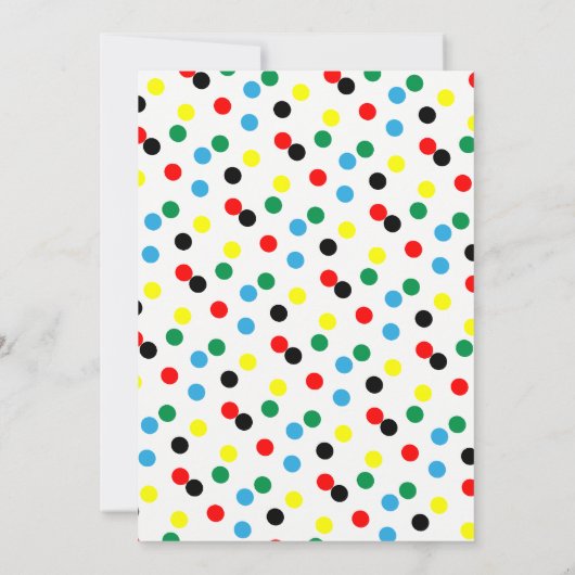 Humpty Dumptyをテーマにした子供の誕生日パーティー編集可能 招待状 (裏面)