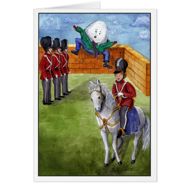 Humpty Dumptyカード (正面)