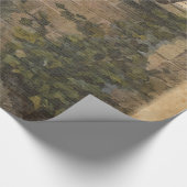 Humpty Dumpty及びアリスのヴィンテージのさし絵 ラッピングペーパー (角)