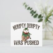 Humpty Dumpty ポストカード (スタンド正面)