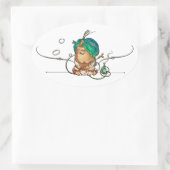 Humpty Dumpty 楕円形シール (バッグ)