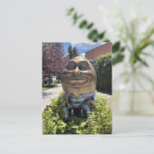 Humpty Dumpty Fairytale Postcard ポストカード (スタンド正面)