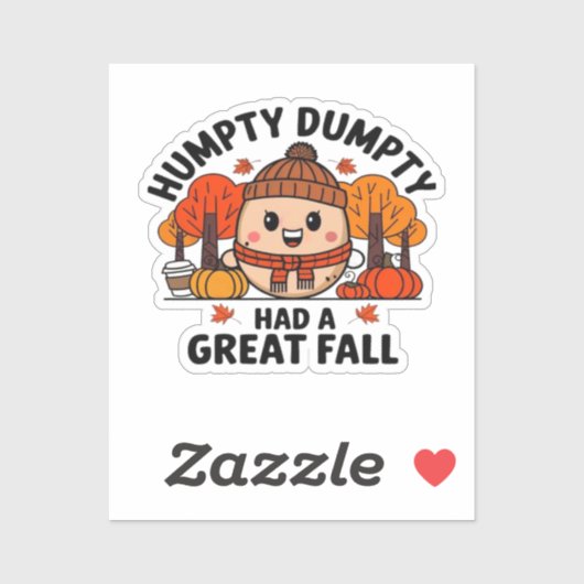 Humpty Dumpty, Funny Thanksgiving シール (シート)