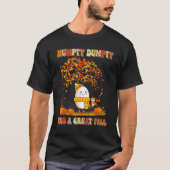 Humpty Dumpty Had A Great Fall Happy Fall Y'all Th Tシャツ (正面)