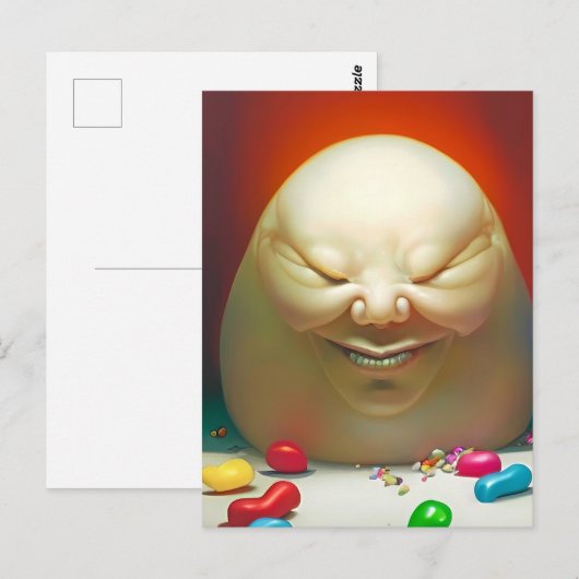 Humpty Dumpty Had a Great Jelly Bean Collection ポストカード (正面/裏面)