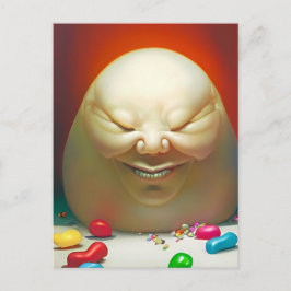 Humpty Dumpty Had a Great Jelly Bean Collection ポストカード