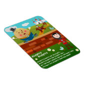 Humpty Dumpty Nursery Rhyme Magnet マグネット (右側)