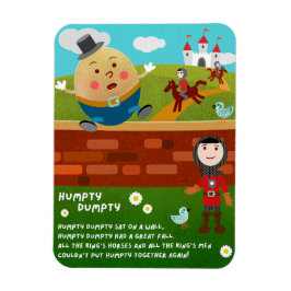 Humpty Dumpty Nursery Rhyme Magnet マグネット