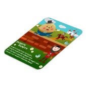 Humpty Dumpty Nursery Rhyme Magnet マグネット (左側)