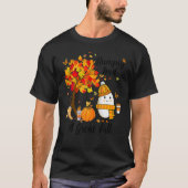 Humpty Had A Great Fall  Autumn Joke Raglan Baseba Tシャツ (正面)