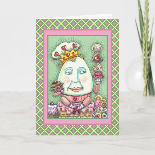 HUMPTY KING OFハートと菓子,バレンタイン シーズンカード (正面)