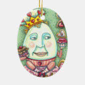 HUMPTY KING OFハートと菓子,バレンタイン セラミックオーナメント (裏面)