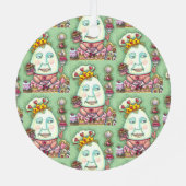 HUMPTY KING OFハートと菓子,バレンタイン メタルオーナメント (裏面)