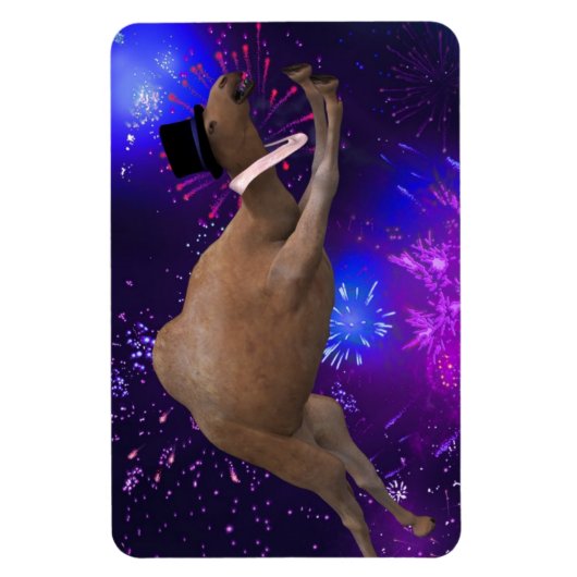Humpy Jumpy Happy New Year 2022 マグネット (縦)