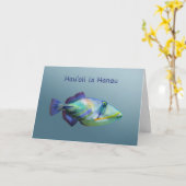 Humuの誕生日の挨拶 カード (黄色い花)