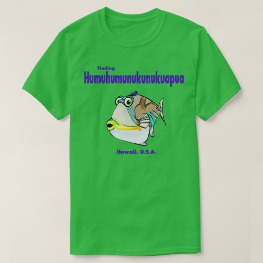 humuhumunukunukuapua tシャツ (デザイン正面)