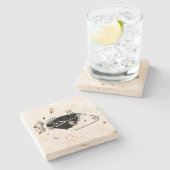 Humuhumunukunukuapua'a ストーンコースター (横)