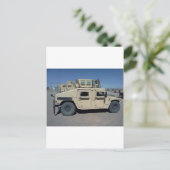HUMVE統一された州軍隊 ポストカード (スタンド正面)