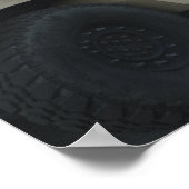 Humvees sit on the pier at Morehead City ポスター (角)