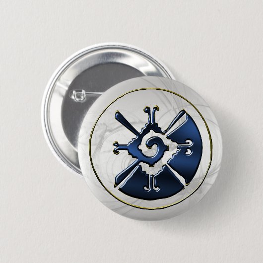 Hunab Ku 缶バッジ (正面&裏面)