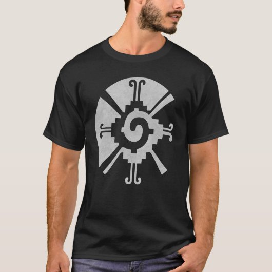 Hunab Ku Ometeotl アステカ Yucatec Maya Mayan Incaへ Tシャツ (正面)